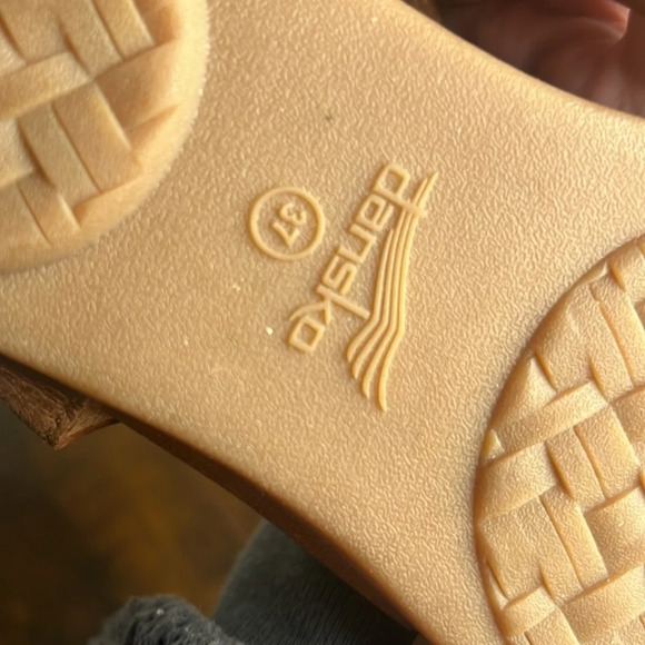 Dansko Janelle Adjustable Sandal for Women – Leather Linings Size 37 - Picture 4 of 5